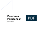 Draft - Peraturan Perusahaan (Company Regulations) Indonesia