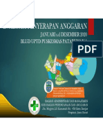 Contoh Penyerapan Anggaran Puskesmas T.A 2020