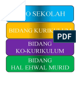 Label Sudut Sekolah