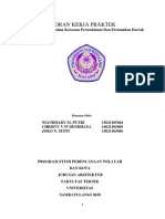 Laporan Kerja Praktek Dinas Perumahan Kawasan Permukiman Dan Pertanahan Daerah PDF