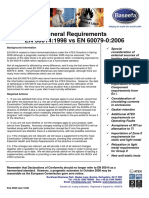General Requirements EN 50014:1998 Vs EN 60079-0:2006: Background Information
