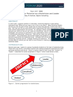 Leader: Reaching Your Potential As A Statistician and Leader