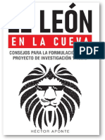 EL LEON EN LA CUEVA Consejos para La For