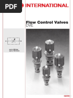 Flow Control Valves DVE: Up To 350 Bar Up To 160 L/min