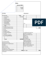 BBH-FOOD COST REPORTS