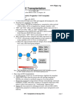 HPC Transplantation: A. Basics of Hematopoietic Progenitor Cell Transplant