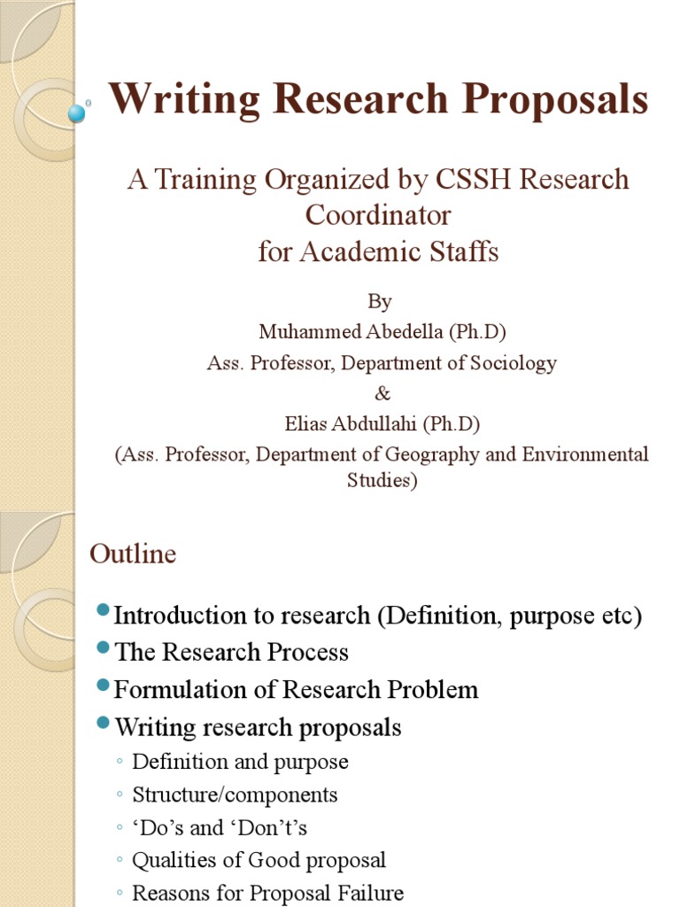 Research Proposal Writing Guide | PDF | Sampling (Statistics) | Hypothesis