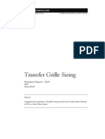 RR 0005 Transfer Grille Sizing