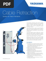 Cable Retraction: System For Teach Pendants