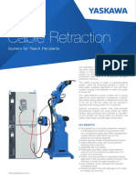 Cable Retraction: System For Teach Pendants