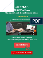 Clearias Upsc Prelims Online Mock Test Series 2021 Timetable v1