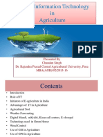 Role of Information Technology in Agriculture