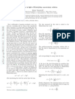 Space-Time in Light of K Arolyh Azy Uncertainty Relation: PACS Numbers: 04.20.Cv, 04.60.-m, 06.20.Dk, 98.80.-k