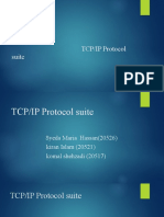 Topic TCP/IP Protocol Suite