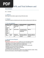 3PAR ILR, NFR, and Trial Software and Licenses: 1 Audience