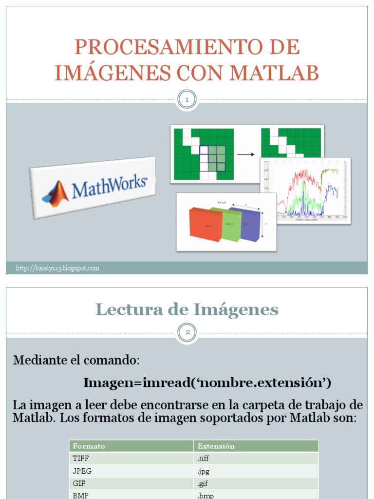 Procesamiento Digital de Imágenes Con Matlab | PDF | Reconocimiento ...