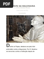 Um Papa Na Maconaria