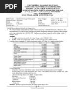 Soal Uas Akuntansi Keuangan Menengah 2 Aa2