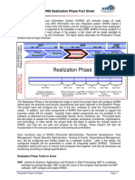 Realization Phase Fact Sheet