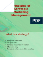 Principles of Strategic Marketing Management