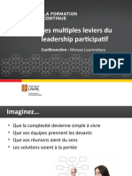 Les Multiples Leviers Du Leadership Participatif - MLaurendeau 1