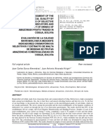 Revista Boliviana de Química: Full Original Article Peer-Reviewed