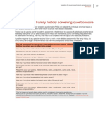 Appendix 2A. Family History Screening Questionnaire: 9th Edition