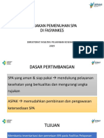 Kebijakan Pemenuhan SPA Di Fasyankes