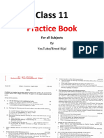 Class 11 Practice Book All Subjects YouTube Binod Rijal