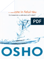 Osho - Traieste in Felul Tau PDF
