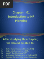 Introduction To HR Planning