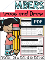 Trace and Draw: Created by A Teachable Teacher