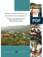 Community-Based Approach To Education For Sustainability: Guidebook