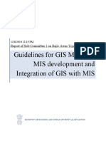 Government of India Guideline On GIS-MIS Data PDF