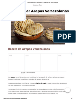 Cómo Hacer Arepas Venezolanas - ¡La Receta Más Fácil y Rápida!