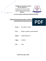 Calificación de Enfermedades Profesionales