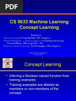 Concept Learning