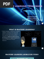 MACHINE LEARNING TECHNIQUES - PPSX