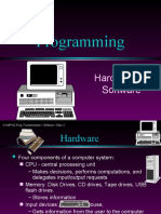 Programming: Hardware & Software
