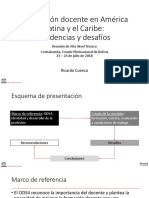 CUencaLa Cuestión Docente en América Latina y El Caribe - Tendencias y Desafíos