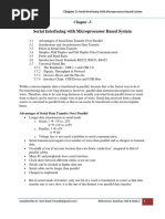 Chapter 3 - Serial Interfacing With Microprocessor Based System