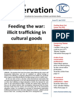 Feeding The War: Illicit Trafficking in Cultural Goods