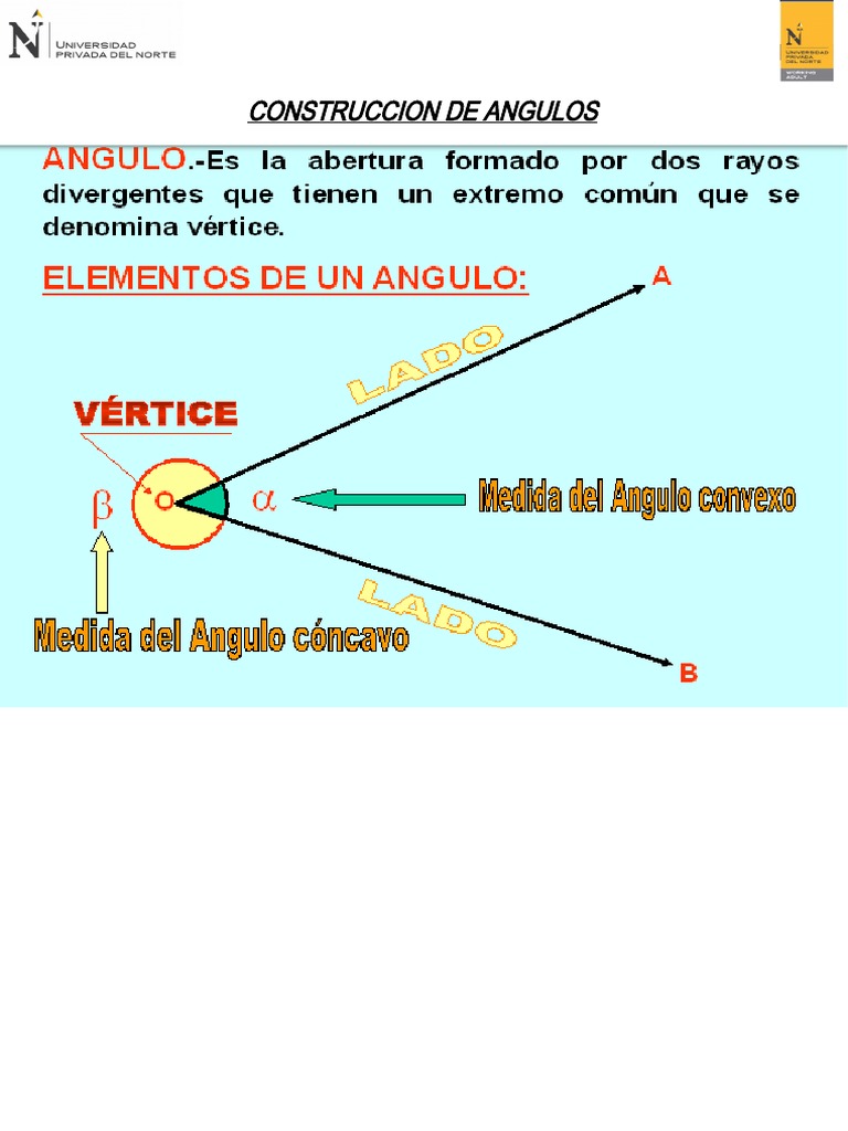 Construccion de Angulos | PDF | Formas geométricas | Enseñanza de ...