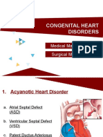 Congenital Heart Disorders: Medical and Surgical Management