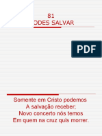 81 - Podes Salvar