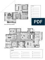 Planta Apartamento Mobiliado