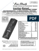 Exact Eco Check Instruction Manual