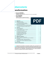 f6501 Produits de Charcuterie - Procédés de Transformation PDF