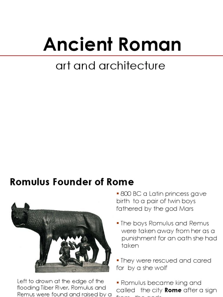 Roman Art and Architecture Overview | PDF | Roman Empire | Theatre