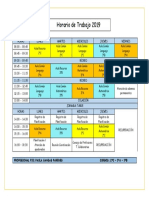 Horario 2019 PIE